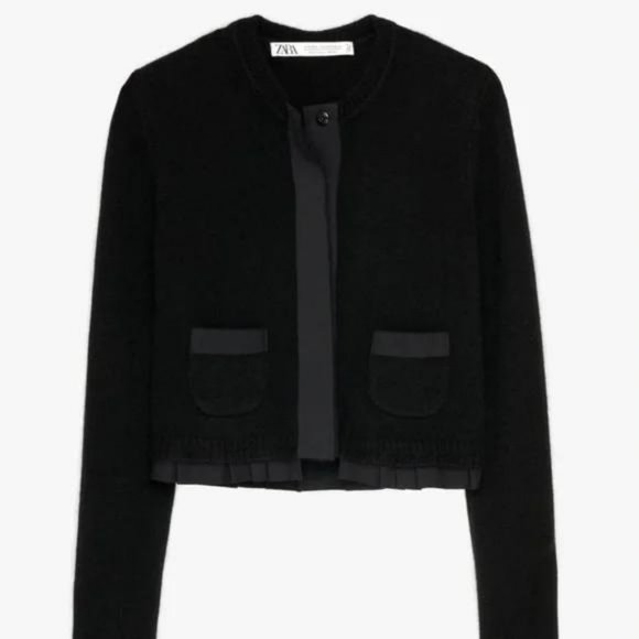 ZARA 100% CASHMERE JACKET LIMITED EDITION - Picture 5 of 8